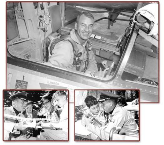 NORAD's first Santa Tracker was Colonel Harry Shoup who responded to the first child's call     Courtesy of: NORAD