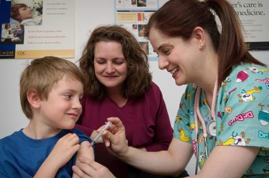 PHOTO: State health officials say being vaccinated is the best way to prevent pertussis or whooping cough. More than 4,300 cases were reported in Minnesota in 2012, the most in 75 years. Courtesy of the Centers for Disease Control and Prevention.