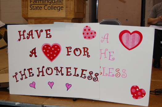 PHOTO: The Long Island Coalition for the Homeless will hold its annual vigil February 13th, following this month's point in time homeless count. Photo courtesy LICH
