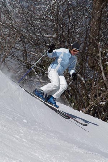 Photo: Skier at Sugar Mountain Resort. Courtesy: Sugar Mountain Resort