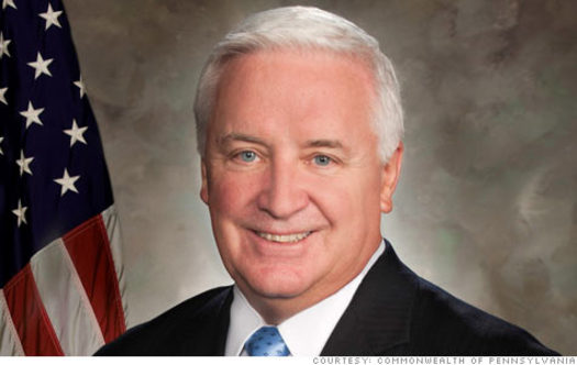 PHOTO: There's a lot riding on what Governor Tom Corbett has to say in his budget address Tuesday.