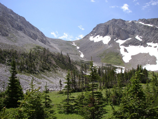 PHOTO: Montana's Senator Baucus has reintroduced the Rocky Mountain Front Heritage Act - which would add about 67,000 acres to the Bob Marshall Wilderness Complex. Photo credit: Lee Kramer.