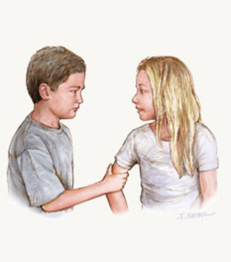 ILLUSTRATION: A new study finds bullied children are more likely to grow into adults with anxiety disorders and depression. Image courtesy of: JAMA Psychiatry