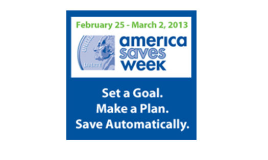 GRAPHIC:  Logo of America Saves Week.Courtesy: AmericaSaves.org