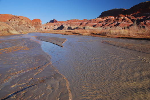 PHOTO: Utah lawsuits contend counties should have transportation rights-of-way on roads on federal land in the state, even if  like this spot in Kane County  they don't look much like roads. Courtesy of SUWA.