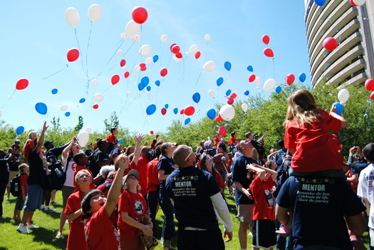 PHOTO: About 500 kids whose parents have died while serving in the military are participating in 