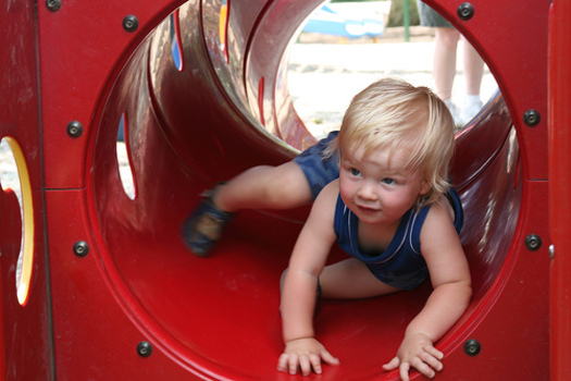 PHOTO: Making the transition into a summer child care program can be more fun and less stressful if parents know how to prepare their kids. CREDIT: Chad Smith