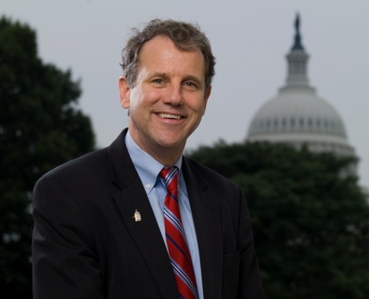 PHOTO: Ohio Senator Sherrod Brown introduced legislation aimed at ending the advantage the six biggest U-S banks have over the small guys.
