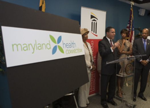 PHOTO: Officials, including the Lt. Governor, are promoting the state's new insurance marketplace: Maryland Health Connection. Photo credit: Executive Office of the Governor