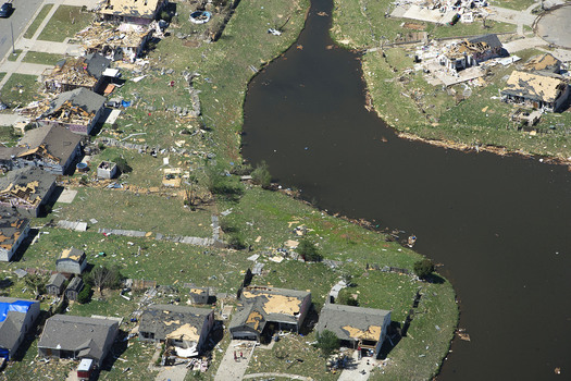 PHOTO: Pentagon official discusses impact of events linked to climate change, like tornado destruction in Moore, Okla. Photo credit: U.S. Air Force, Tech. Sgt. Bradley C. Church
