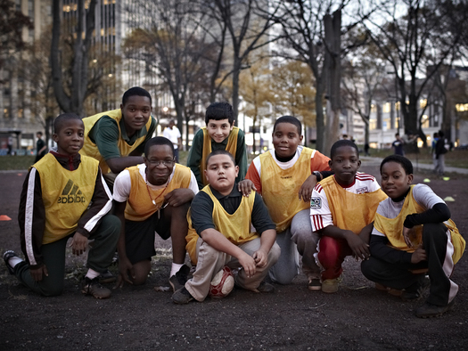 PHOTO: Soccer for Success participant. Photo credit: Jeff Saunders