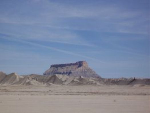 PHOTO: Factory Butte is one of many geographic points of interest in the 2.1 million acres covered by the Richfield Resource Management Plan. Courtesy of BLM.