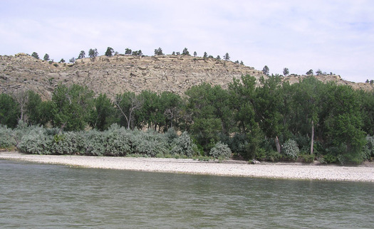 PHOTO: There's a rally today in Billings to demand that Exxon pay the fine levied for the Yellowstone River oil spill two years ago. Photo courtesy of MT.gov.