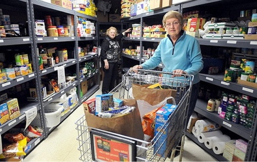 PHOTO: The 4th Annual Food Shelf Summer Challenge is underway at more than 160 food shelves across the state. Donations will be matched proportionally with $150,000 available overall. CREDIT: Hunger Solutions Minnesota
