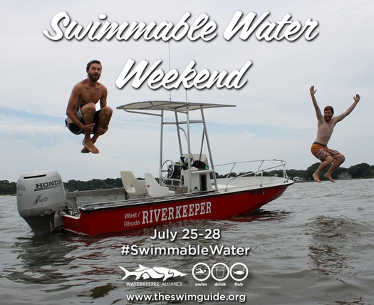 PHOTO: Riverkeepers in Maryland and around the world are testing the waters for Swimmable Water Weekend, a global event to raise awareness of water quality and the impact of pollution. Photo credit: theswimguide.org