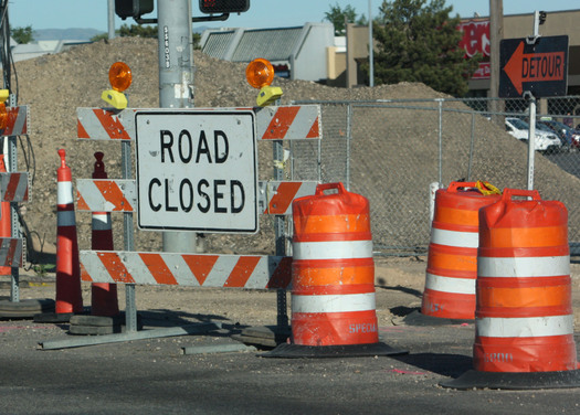 PHOTO: Nearly half of Iowa roads are in poor shape and 23 percent of Iowa bridges are considered to be functionally obsolete, according to a study from the transportation research group 'TRIP.' Photo credit: Deborah C. Smith