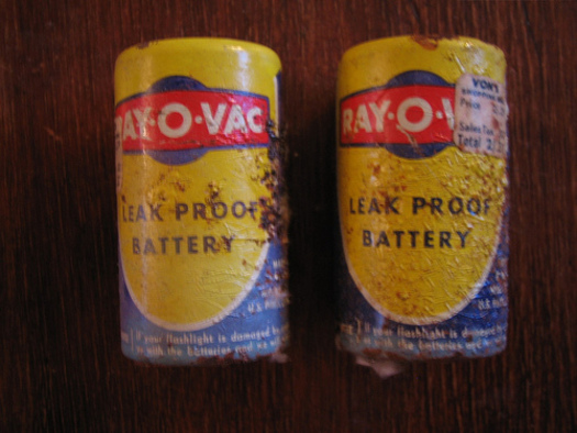 PHOTO: More than two-dozen groups from across Texas and the nation are calling on Rayovac to join in efforts to increase the recycling of old batteries, as their competitors are doing. In landfills, toxins from batteries can leach into the soil and water, threatening public and environmental health. CREDIT: Dean Johnson