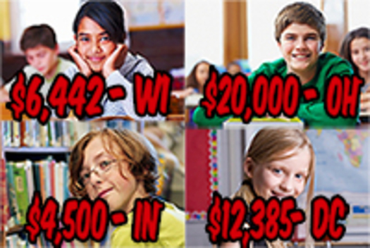 PHOTO: The Center for Media and Democracy says 139 ALEC-generated bills or state budget provisions to privatize education were introduced in the last six months in Wisconsin and 42 other states. Courtesy of Center for Media and Democracy