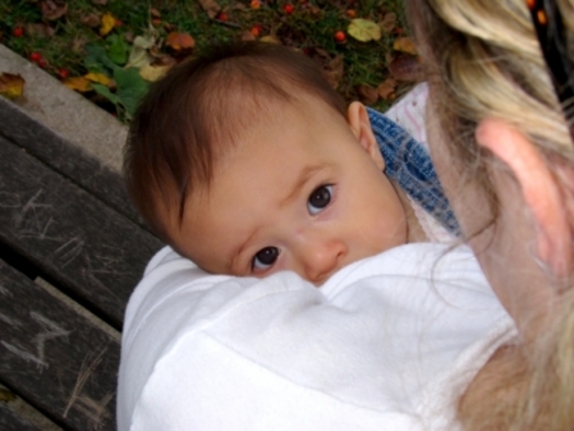 PHOTO: A new CDC report says more than half of Oregon babies are breast-fed during their first year of life. Photo credit: iStockphoto.com.