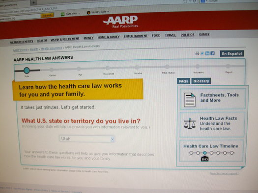 PHOTO: The website HealthLawAnswers.org asks seven questions to produce a report on possible effects of health care reform for an individual or family. Photo credit: Chris Thomas