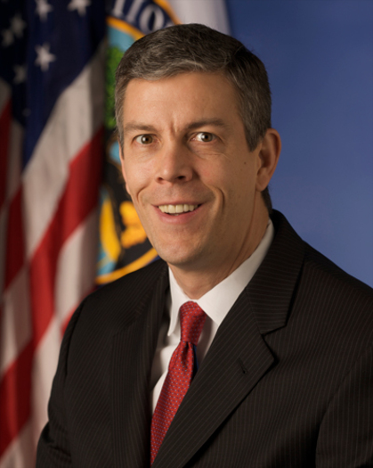 IMAGE: U.S. Secretary of Education Arne Duncan has granted a waiver from the No Child Left Behind Act to eight California school districts. Critics say this is a piecemeal approach and that the entire state should be given a waiver.