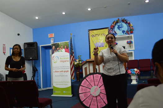 PHOTO: The Hispanic Access Foundation is holding workshops in New York to educate about prevention and early detection of breast cancer. The CDC reports that breast cancer is a leading cause of death for Hispanic women in the U.S. Photo courtesy of HAF