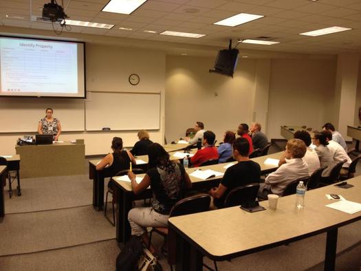 Photo: Nevadans at Free Community Law Day Class at Boyd School of Law at UNLV. Credit: Etkins