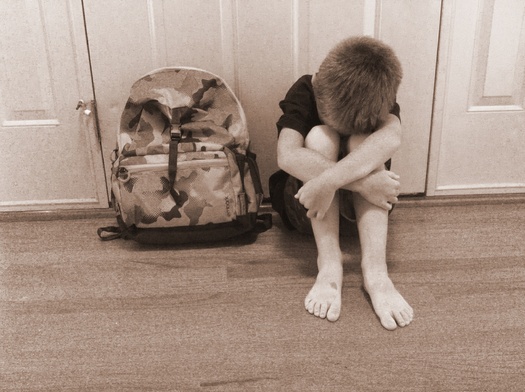 PHOTO: While any child can be the victim of bullying, studies find that those with disabilities are at higher risk, particularly those with autism. Photo: sad child. Credit: M. Kuhlman