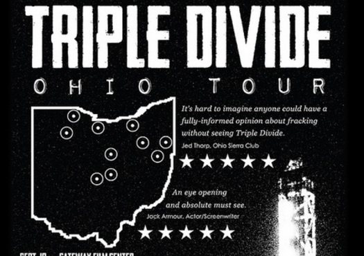 IMAGE: A documentary making its debut in Ohio today paints a picture of what could happen in the Buckeye State as the result of hydraulic fracturing, or fracking. Image: Film tour poster.