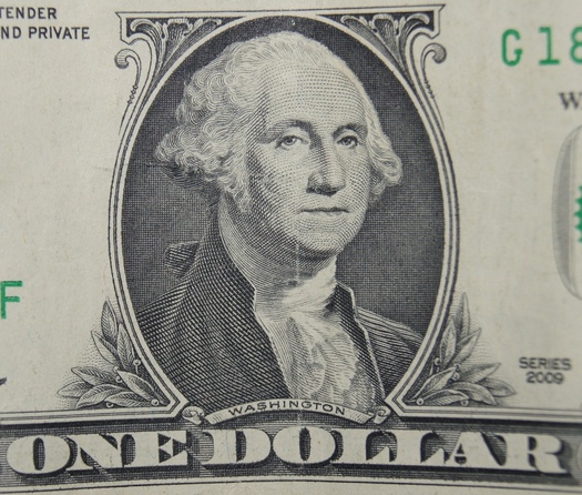 PHOTO: Michigan credit unions are offering kids a different look at 'George Washington.' They lead the country in giving students access to in-school financial services. Photo credit: Rob South.