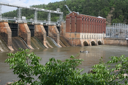 Photo: Hydropower dams at Yadkin River. Courtesy: Yadkin Riverkeeper