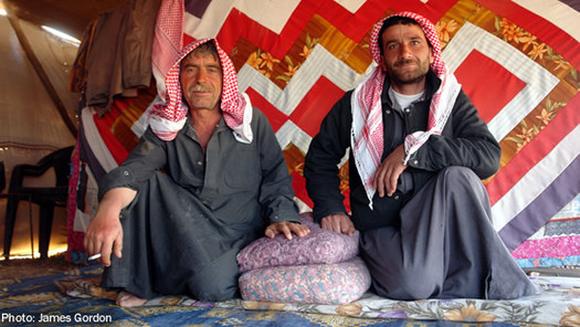 PHOTO: A majority of Americans may have more in common with these Syrian shepherds than they would assume. Almost 60% of Americans polled last week say they oppose military action in Syria. Photo credit: James Gordon.