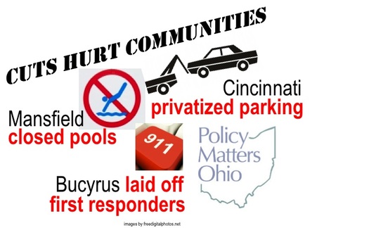 IMAGE: Many communities in Ohio are struggling due to declines in state support. Credit: Policy Matters Ohio.