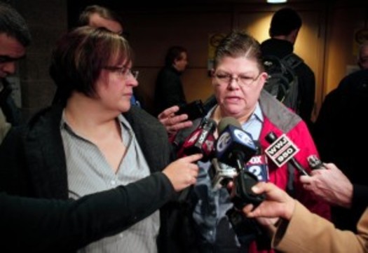 PHOTO: April DeBoer and Jayne Rowse are at the center of a lawsuit that could legalize same-sex marriage in Michigan. Photo courtesy of Nessel Law. 
