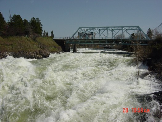 PHOTO: WSU students team up to compete for scholarship money as they research new ways to reduce pollution in the Spokane River. Photo credit: Washington Dept. of Ecology.