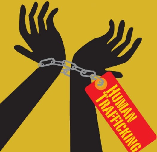 ILLUSTRATION: Human trafficking, said to be the third most profitable criminal industry globally at an estimated $32 billion per year, is a problem in Connecticut, say experts and officials meeting on Sat. to share information and solutions. Courtesy LWVCT.