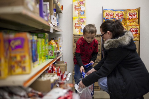PHOTO: The 1.9 million Ohioans who receive federal food assistance will see their benefits decrease Friday. Many will turn to food pantries to fill the void. Courtesy: OAFB.