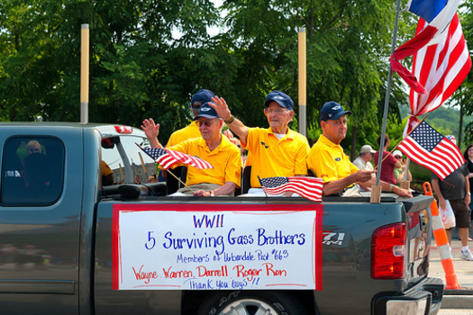 PHOTO: The nearly 240,000 men and women in Iowa who have served in the military are being honored on this Veterans Day, but making sure vets in the state have the support they need is happening every week of the year. Photo credit: Carl Wycoff