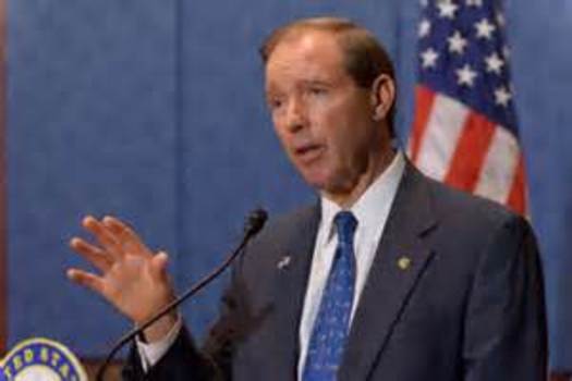 PHOTO: U.S. Senator Tom Udall of New Mexico is sponsoring a bill to help communities deal with stormwater pollution. Image courtesy of the US government.