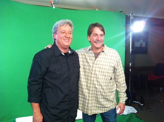 PHOTO: Peter Rosenberger and Jeff Foxworthy. Courtesy AARP TN.