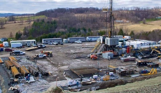PHOTO: A new report finds that while fracking has created jobs and helped some drilling-intensive areas from the worst effects of the recession, the actual number of jobs is far below industry claims. Photo courtesy of Environment Ohio.