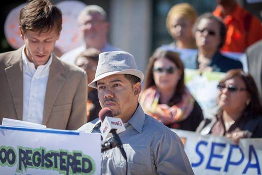 Carlos Reyes will be among the 21 Long Islanders fasting today in an effort to get Congress to act on Comprehensive Immigration Reform. Credit: Make the Road New York