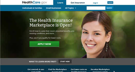 Photo: Health insurance plans are available for North Carolinians at Healthcare.gov. Courtesy: HealthCare.gov