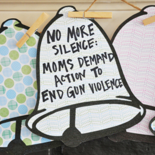 PHOTO: A year after the Sandy Hook tragedy, Indiana mothers continue their work to encourage stronger gun safety laws. Photo courtesy of Moms Demand Action.
