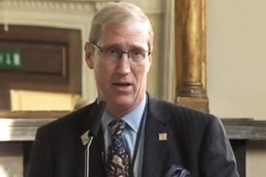 Dr. Byron Calhoun says abortions are sending West Virginia women to the emergency room weekly, but critics note he has not filed any complaints about the medical complications with regulators, something he would be legally required to do if his charges were true. PHOTO: SymMaternalHealth/Youtube. 