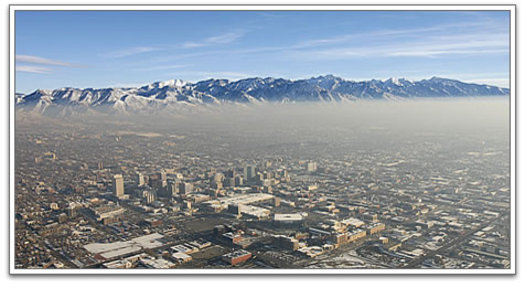 PHOTO: Utah's severe air quality issues appear to be a priority as the Utah Legislature goes into session today. Photo credit: Utah Division of Air Quality.