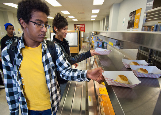 PHOTO: A new report from the Food Research and Action Center says Texas is among the top states in the nation in getting breakfast to children who also are on the school lunch program. Photo courtesy USDA.