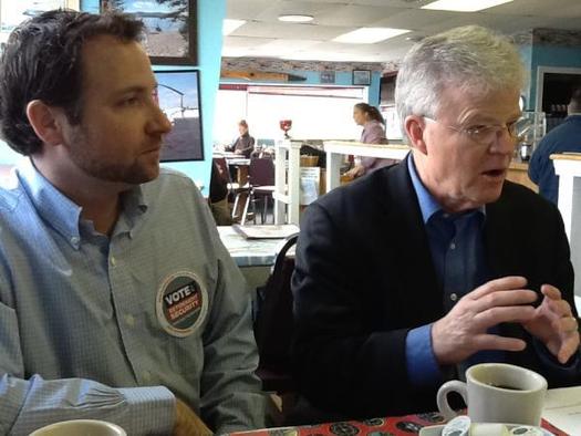 PHOTO: Steve Griffin has been guiding civic engagement for AARP New Hampshire in Presidential Primaries since 2007. Tonight, Granite Staters can start making an impact at a non-partisan event at WMUR in Manchester. Credit: Reshma Mehta/AARP