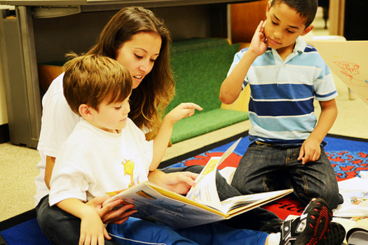 PHOTO: A new report from the Annie E. Casey Foundation says only one in four Washington children from lower-income families can read at grade level by the time they reach the fourth grade. Photo credit: USAG-Humphreys