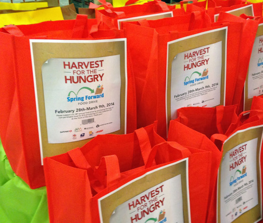 PHOTO: Today kicks off the Annual Harvest for the Hungry Spring Forward Food Drive. CREDIT: AARP Maryland